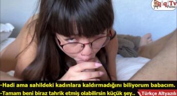 Babam plajdaki kızlara kaldırıp motelde beni sikti